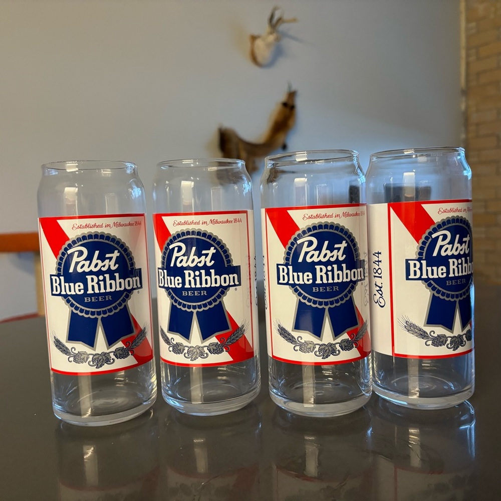 Pabst Blue Ribbon Glasses